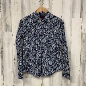 NWT J.Crew Floral Button Up